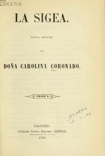 Cover for La Sigea