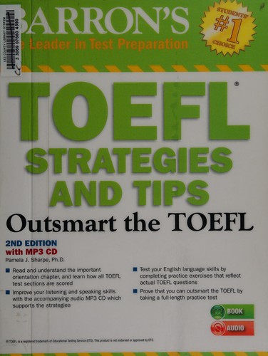 Cover for TOEFL strategies and tips