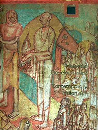 Cover for Historical development of contemporary Indian art, 1880-1947