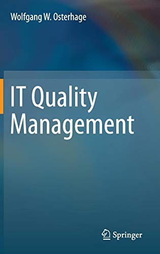 Cover for IT Quality Management