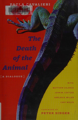 Cover for The death of the animal