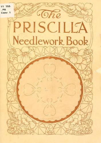 Cover for Priscilla needlework book.