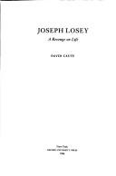 Cover for Joseph Losey