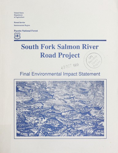Cover for South Fork Salmon River road project