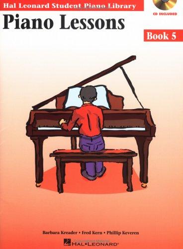 Cover for Piano Lessons Book 5 - Book/CD Pack