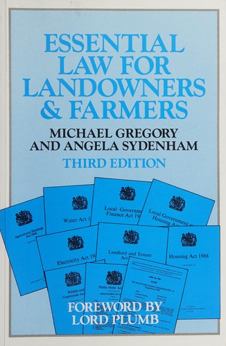 Cover for Essential Law Landowners Farmers