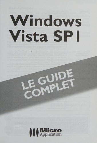 Cover for Windows Vista SP 1