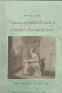 Cover for The visual and verbal sketch in British romanticism