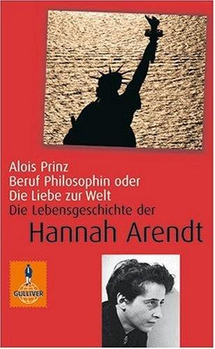 Cover for Beruf Philosophin oder Die Liebe zur Welt