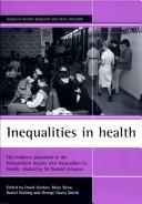 Cover for Inequalities in health
