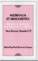 Cover for Studies in medieval & Renaissance culture