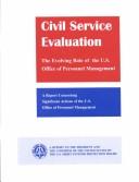 Cover for Civil service evaluation