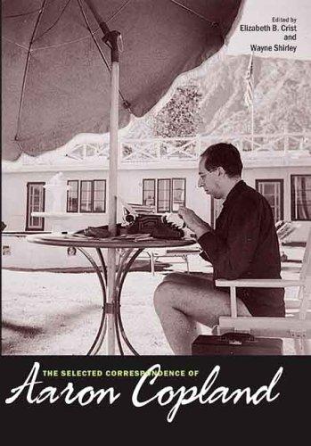 Cover for The selected correspondence of Aaron Copland