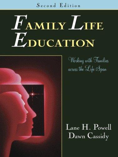 Cover for Family Life Education