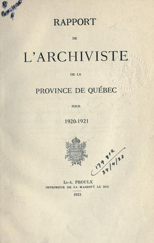 Cover for Rapport.