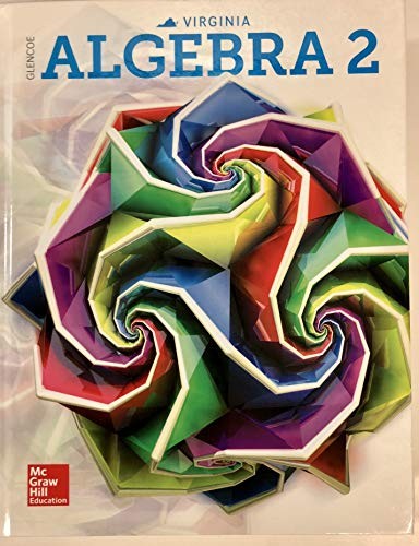 Cover for Glencoe Algebra 2 Virginia Edition
