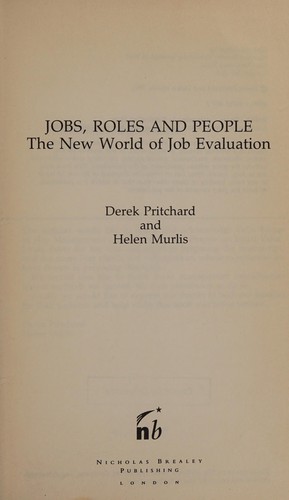 Cover for Jobs, Roles, People