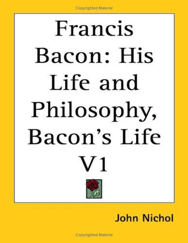 Cover for Francis Bacon
