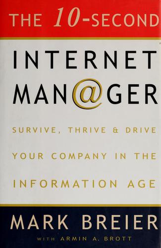 Cover for The 10-second Internet manager