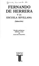 Cover for Fernando de Herrera y la escuela sevillana (selección)