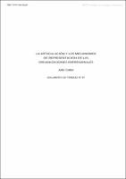 Cover for La articulación y los mecanismos de representación de las organizaciones empresariales