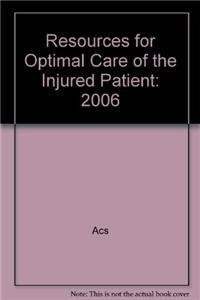 Cover for Resources for Optimal Care of the Injured Patient