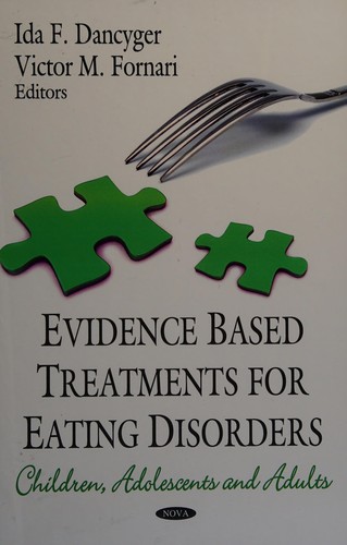 Cover for Evidence based treatment for eating disorders