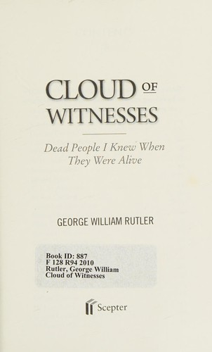 Cover for Cloud of witnesses