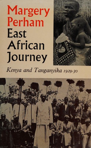 Cover for East African journey