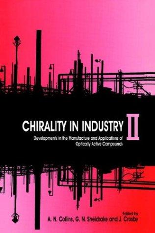 Cover for Chirality in Industry II