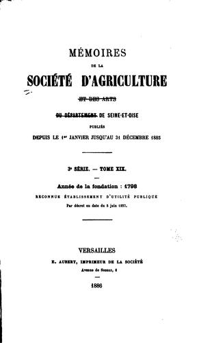 Cover for Mémoires