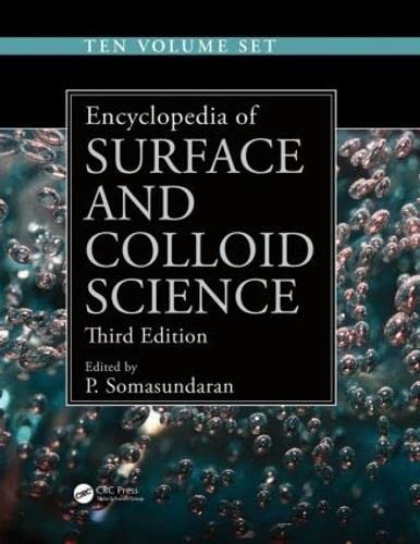 Cover for Encyclopedia of Surface and Colloid Science