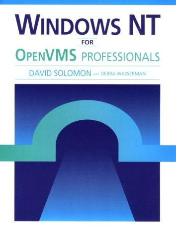 Cover for Windows NT for open VMS professionals