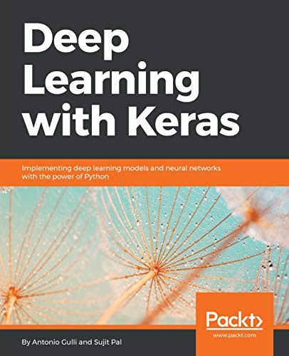 Cover for Deep learning with keras