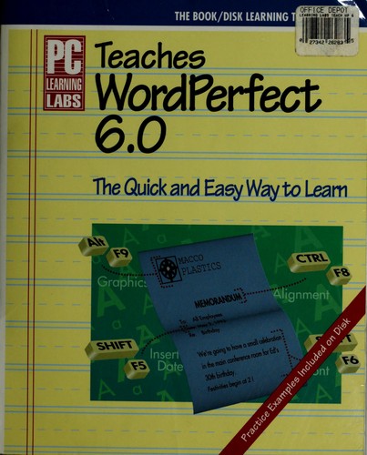 Cover for PC Learning Labs Teaches Wordperfect 6.0