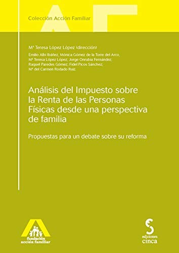 Cover for Análisis del impuesto sobre la renta de las personas físicas desde una perspectiva de familia