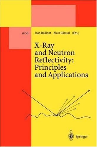 Cover for X-Ray and Neutron Reflectivity