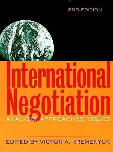 Cover for International negotiation