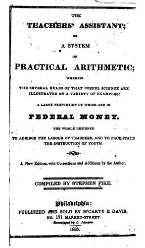 Cover for The teachers' assistant