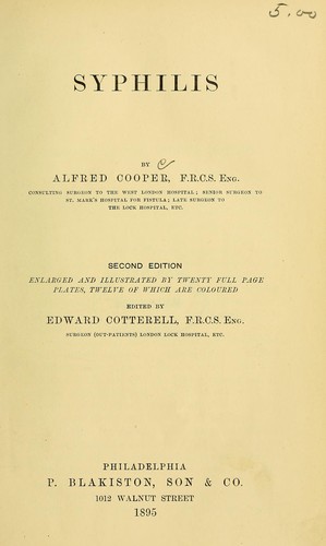 Cover for Syphilis