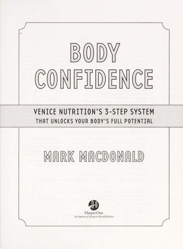Cover for Body Confidence