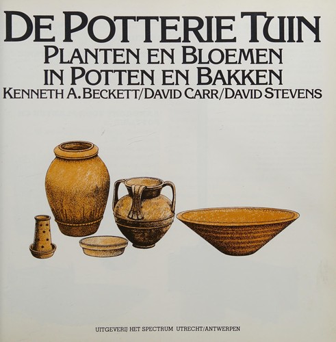 Cover for POTTERIE TUIN (4E DR)