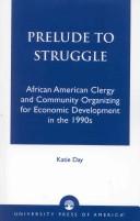 Cover for Prelude to struggle