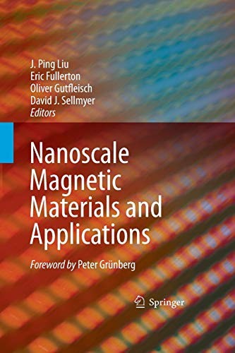 Cover for Nanoscale Magnetic Materials and Applications