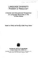 Cover for Language diversity, problem or resource?