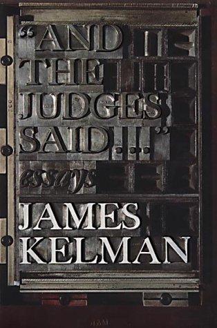 Cover for "And the judges said-- "