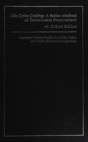 Cover for Life cycle costing