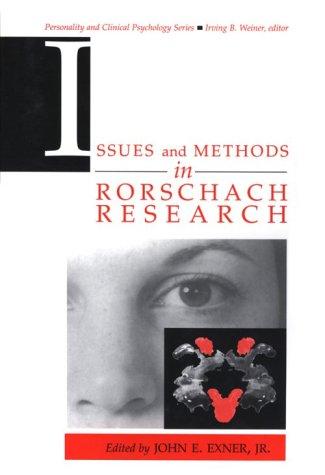 Cover for Issues and methods in Rorschach research