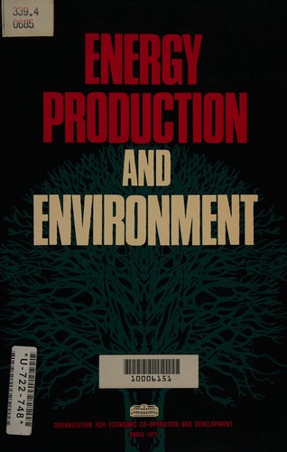 Cover for Energy production and environment.