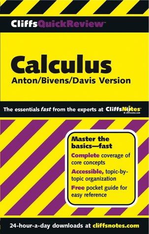 Cover for CliffsQuickReview Calculus